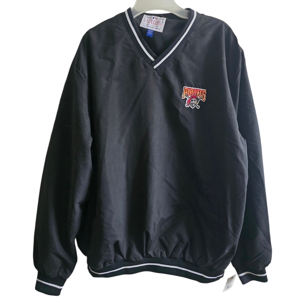 Pittsburgh Pirates V-neck windshirt by G-III Sports by Carl Banks